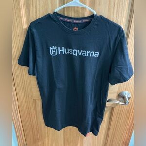 Husqvarna Men's Black Short Sleeve Tee, Size M